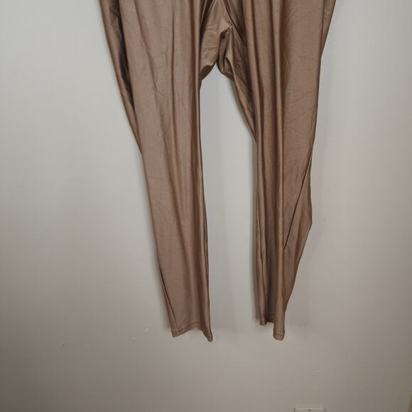 SKIMS Shine Spandex Jersey Leggings in Sienna Size 3X - Picture 2 of 7
